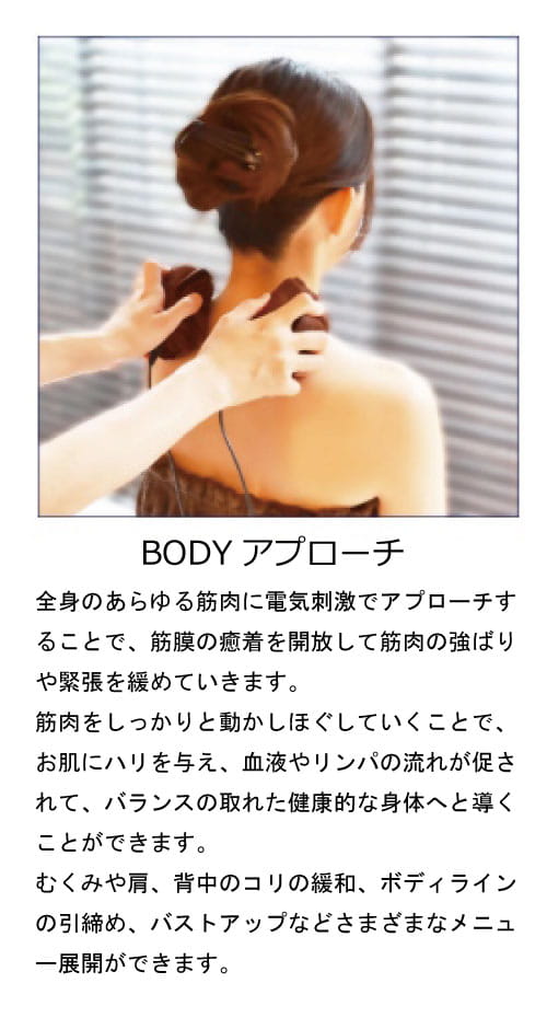 ボディーアプローチ